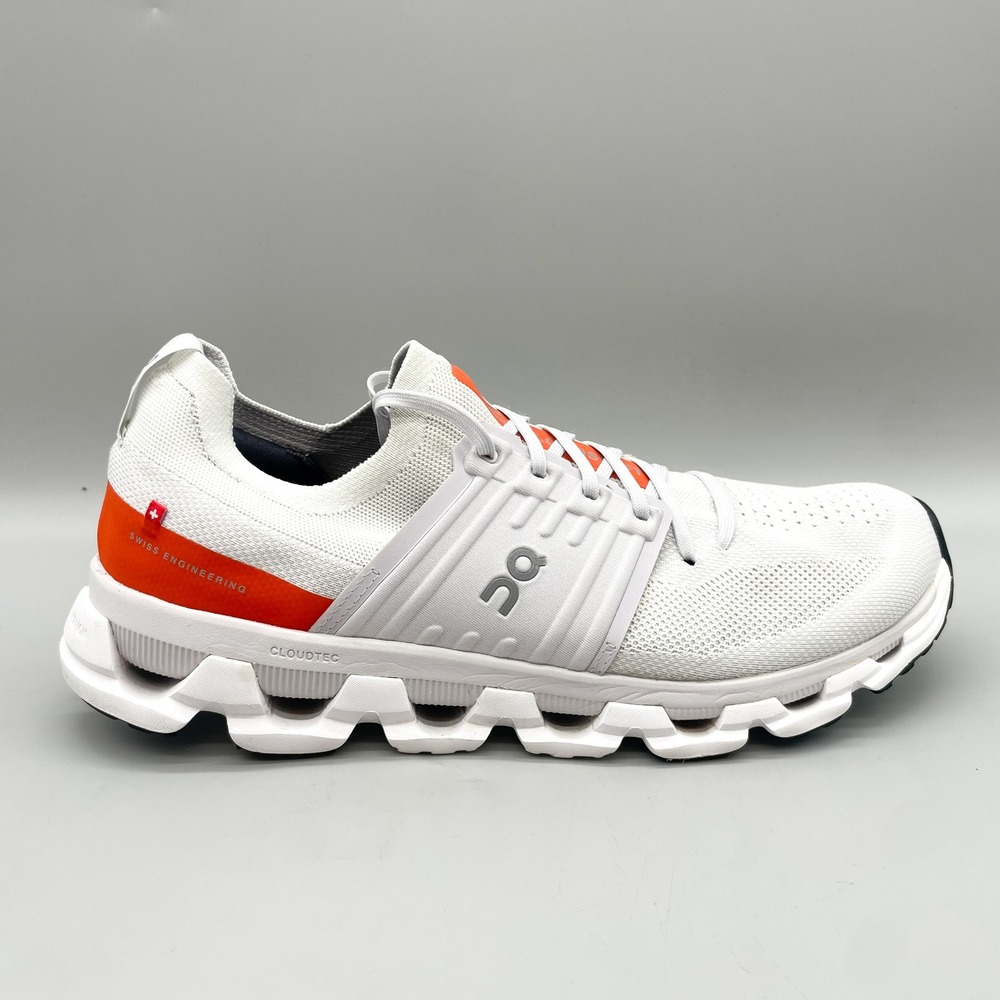 On Cloudswift 3 Mens 12.5 Running Shoes Ivory Flame Gorpcore Minimalist Sporty